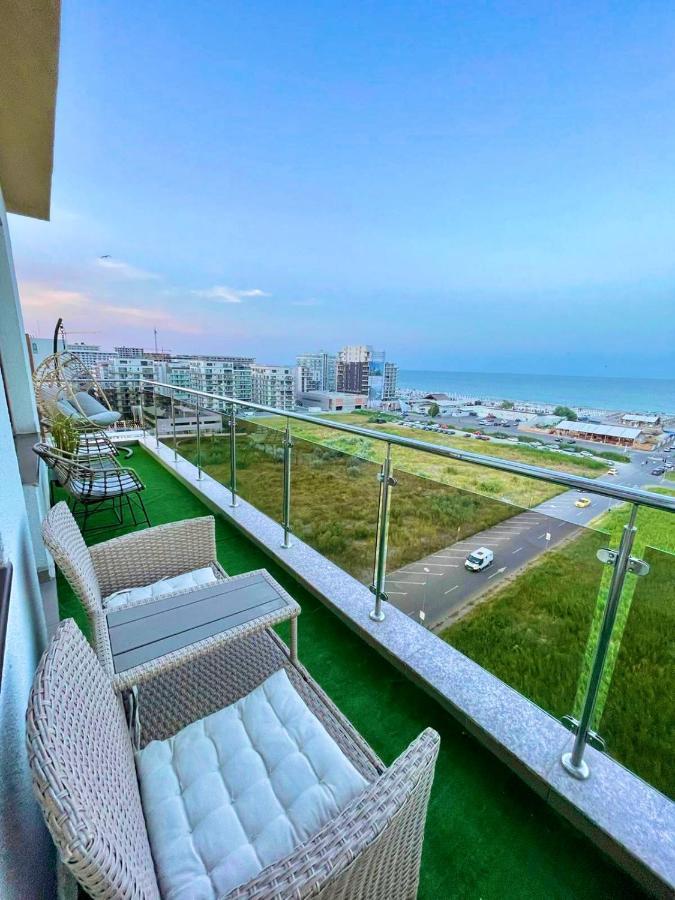 Aqua Vista Nuba - Vedere Top La Mare Si Lac - Apartament 2 Camere Summerland - Mamaia Bagian luar foto