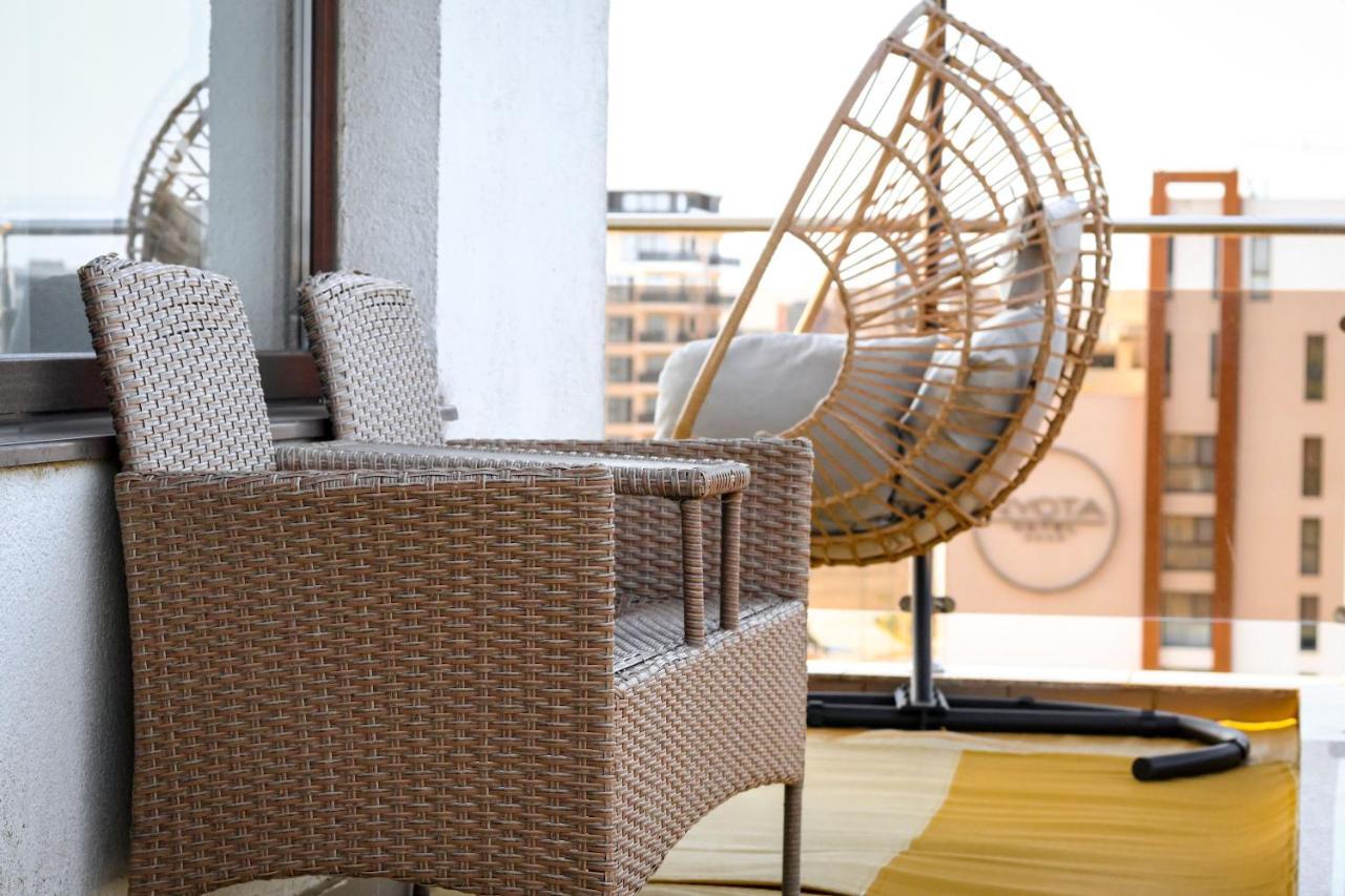 Aqua Vista Nuba - Vedere Top La Mare Si Lac - Apartament 2 Camere Summerland - Mamaia Bagian luar foto