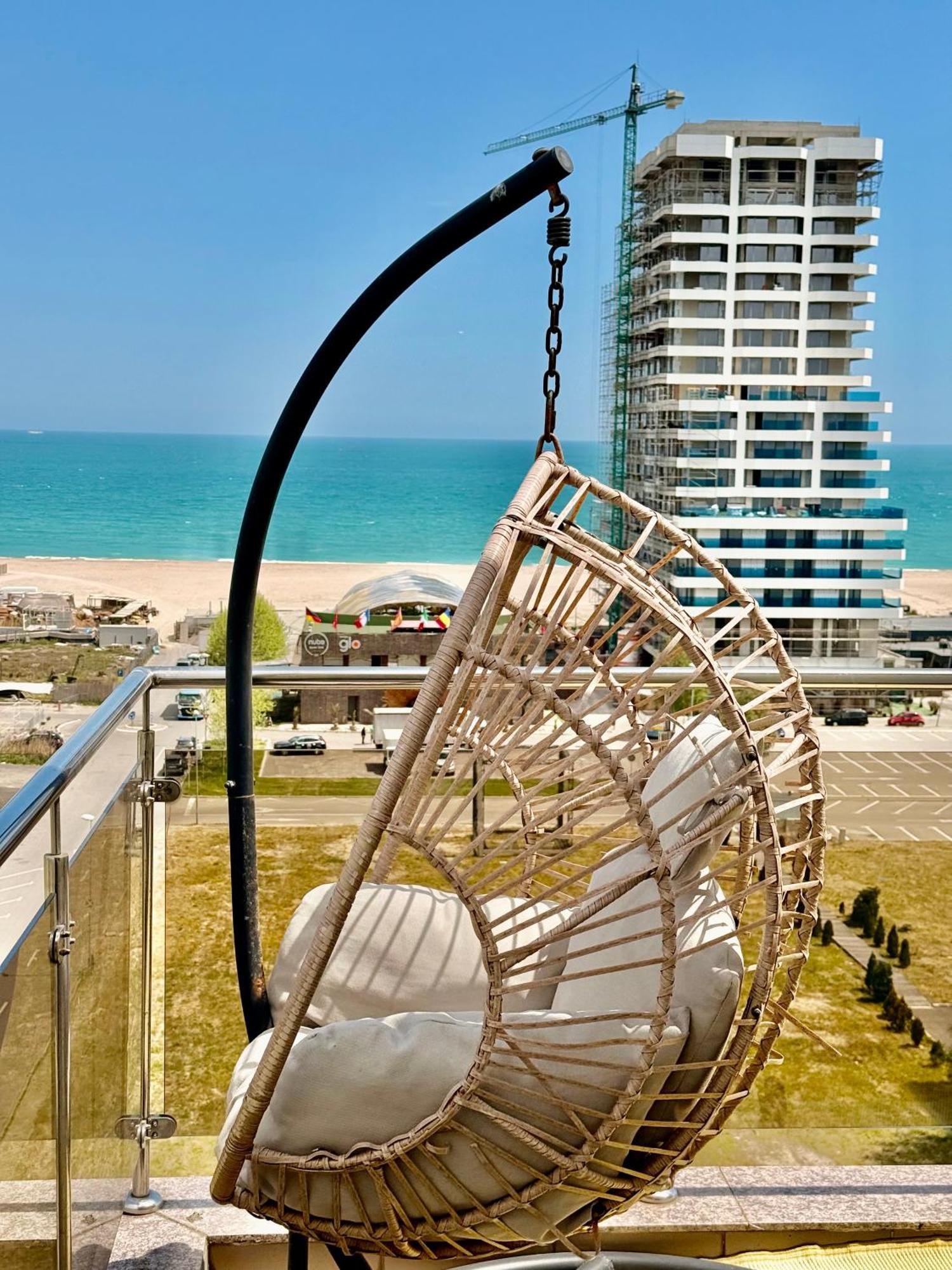 Aqua Vista Nuba - Vedere Top La Mare Si Lac - Apartament 2 Camere Summerland - Mamaia Bagian luar foto