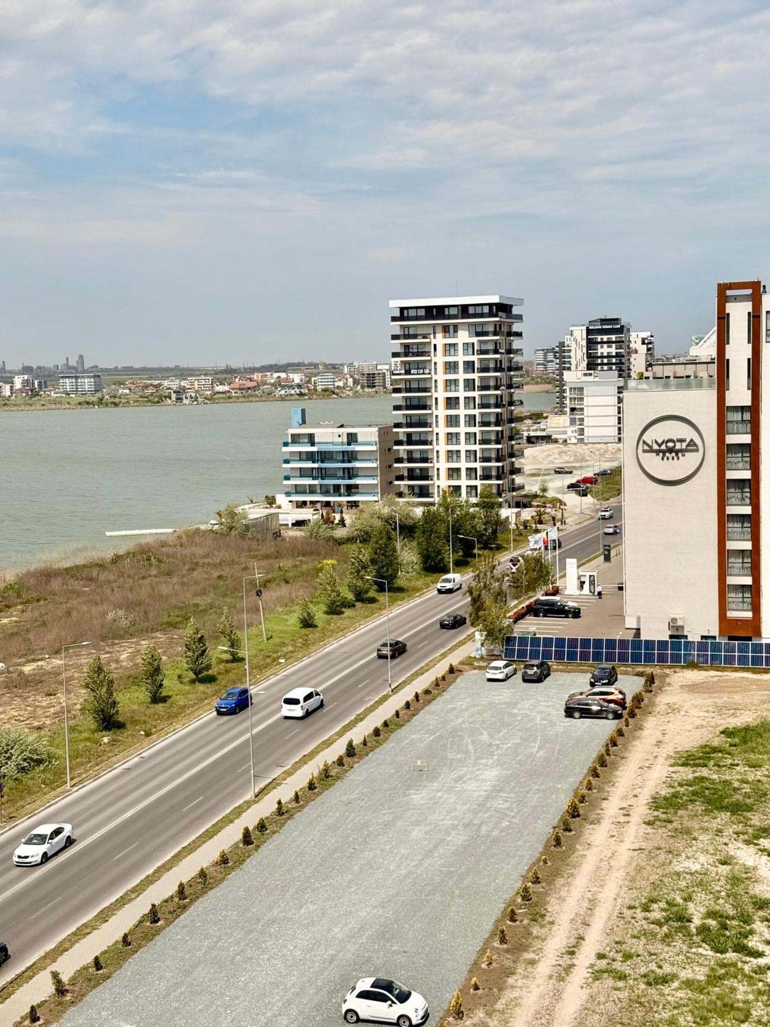 Aqua Vista Nuba - Vedere Top La Mare Si Lac - Apartament 2 Camere Summerland - Mamaia Bagian luar foto